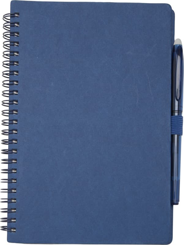 Slate A5 reusable hard cover notebook and pen set (black ink) 2