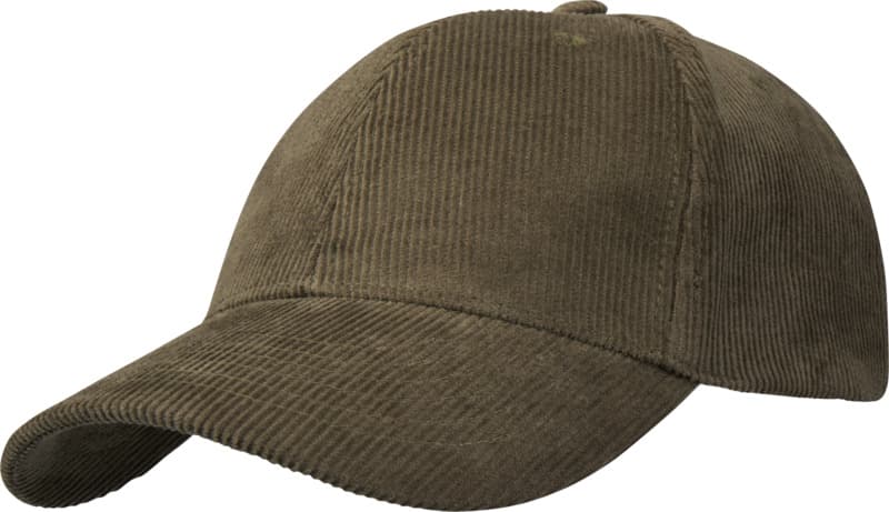 Hutton 6 panel recycled corduroy cap 1