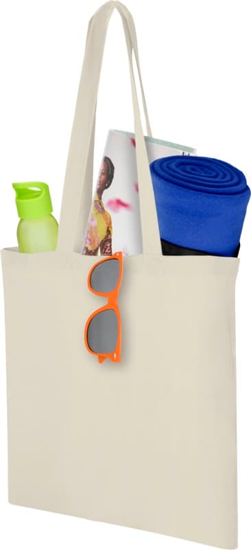 Carolina 100 g/m² cotton tote bag 7L 3