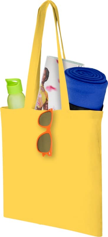 Carolina 100 g/m² cotton tote bag 7L 55