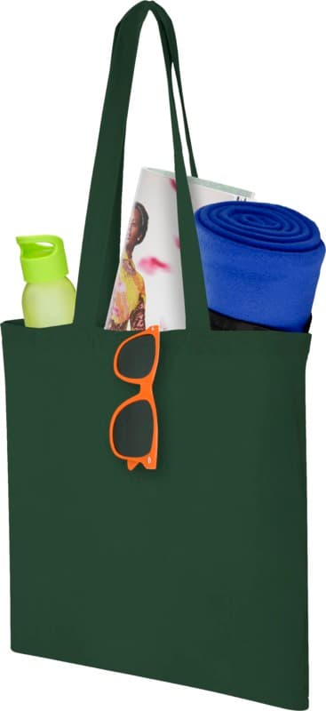 Carolina 100 g/m² cotton tote bag 7L 62