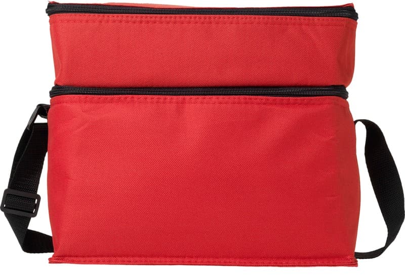 Oslo 2-zippered compartments cooler bag 13L 14
