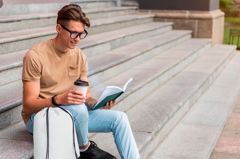 Evergreen non-woven drawstring bag 5L 8