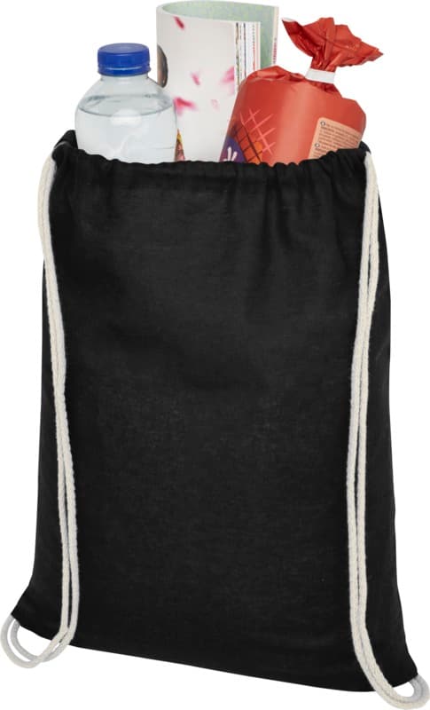 Oregon 100 g/m² cotton drawstring bag 5L 10