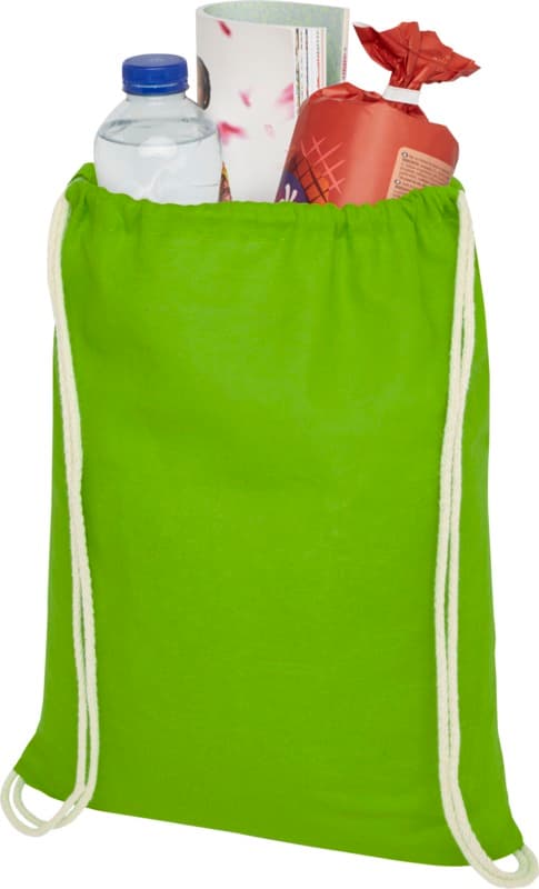 Oregon 100 g/m² cotton drawstring bag 5L 57