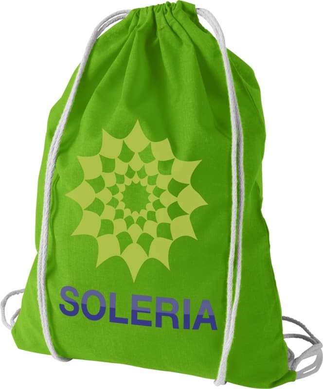 Oregon 100 g/m² cotton drawstring bag 5L 62