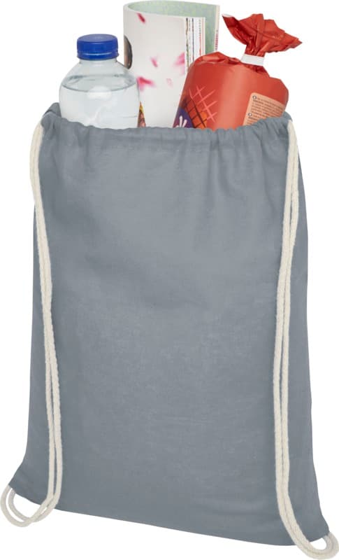 Oregon 100 g/m² cotton drawstring bag 5L 65