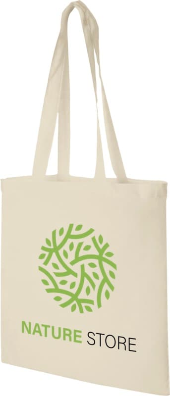 Madras 140 g/m² cotton tote bag 7L 7