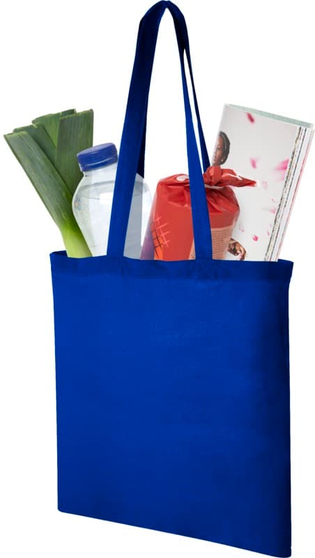 Madras 140 g/m² cotton tote bag 7L 30