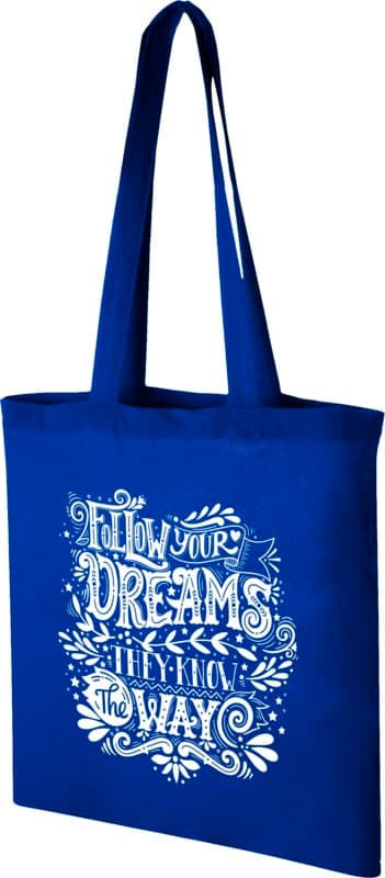 Madras 140 g/m² cotton tote bag 7L 34