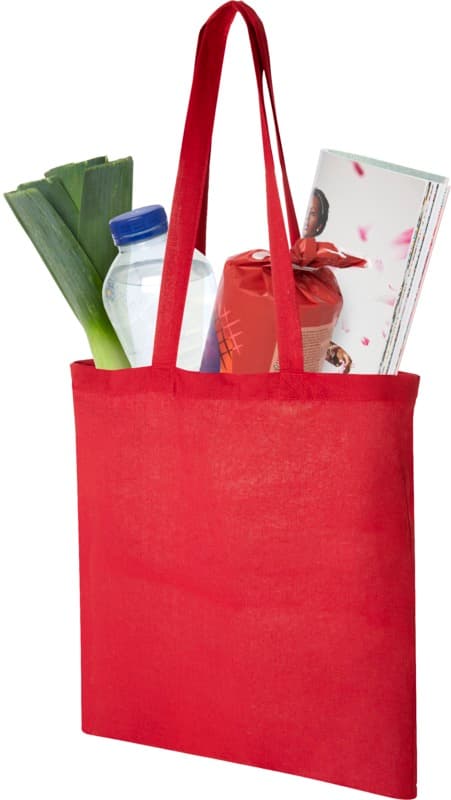 Madras 140 g/m² cotton tote bag 7L 37