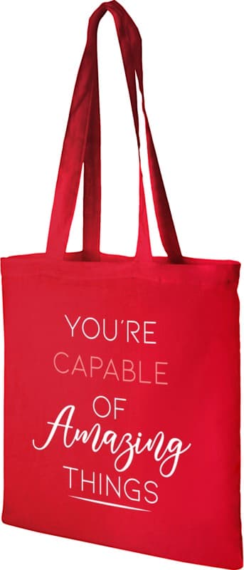 Madras 140 g/m² cotton tote bag 7L 41