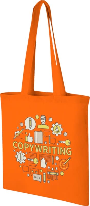 Madras 140 g/m² cotton tote bag 7L 55