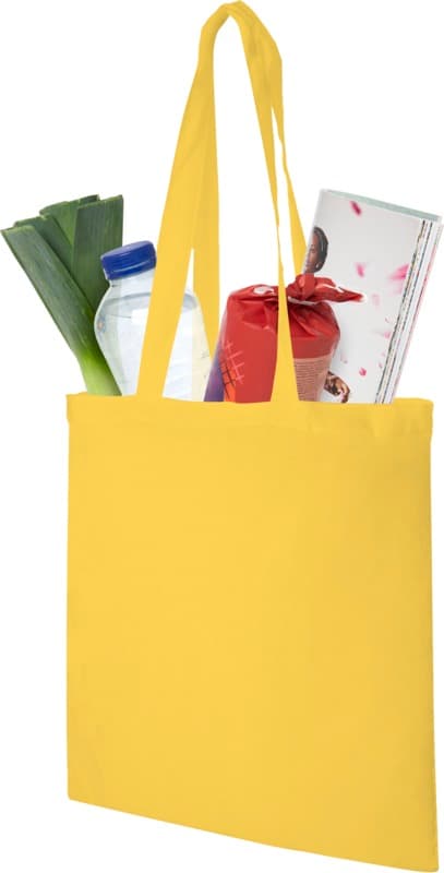 Madras 140 g/m² cotton tote bag 7L 58