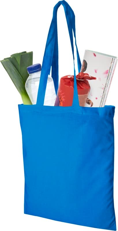 Madras 140 g/m² cotton tote bag 7L 65