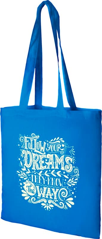 Madras 140 g/m² cotton tote bag 7L 69