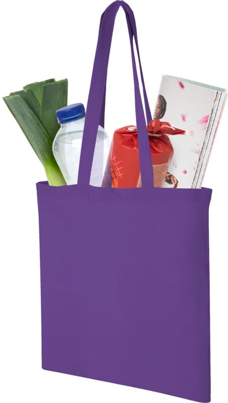 Madras 140 g/m² cotton tote bag 7L 73