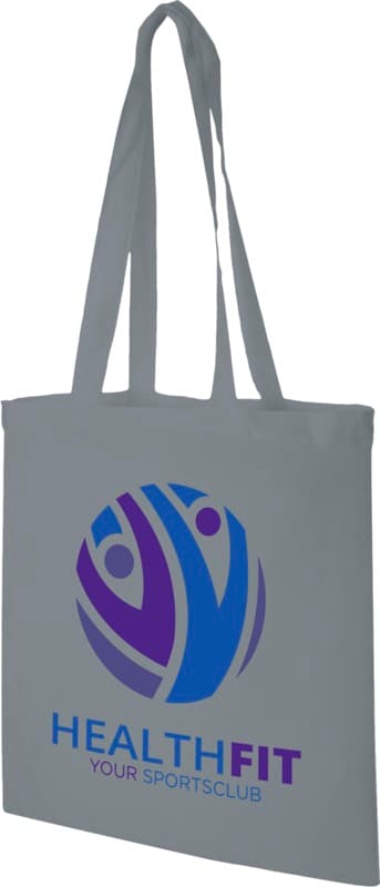 Madras 140 g/m² cotton tote bag 7L 84