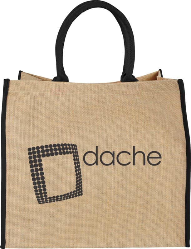 Harry coloured edge jute tote bag 25L 15