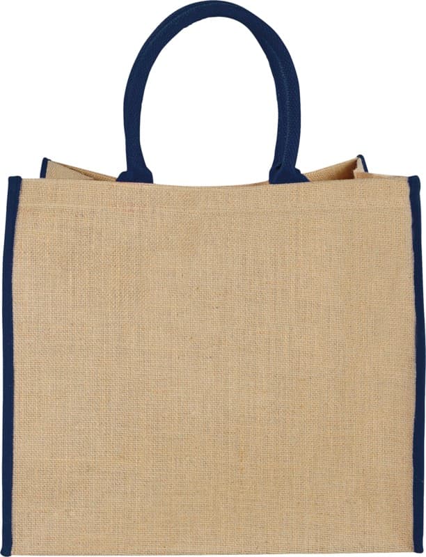 Harry coloured edge jute tote bag 25L 17