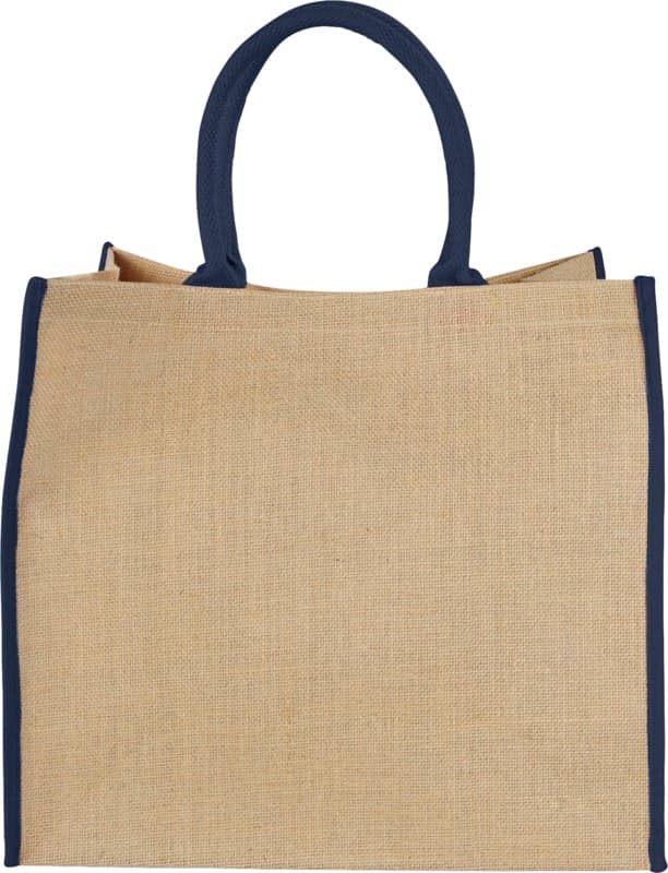 Harry coloured edge jute tote bag 25L 18