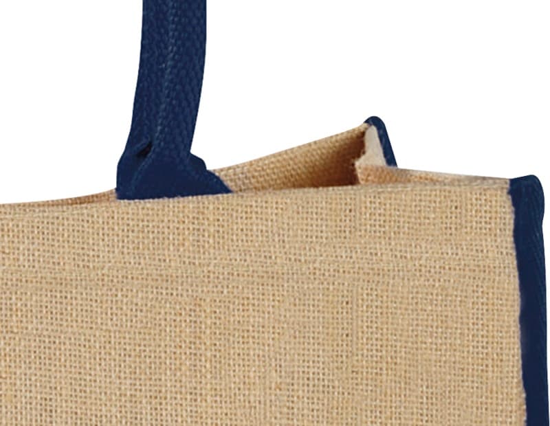 Harry coloured edge jute tote bag 25L 20
