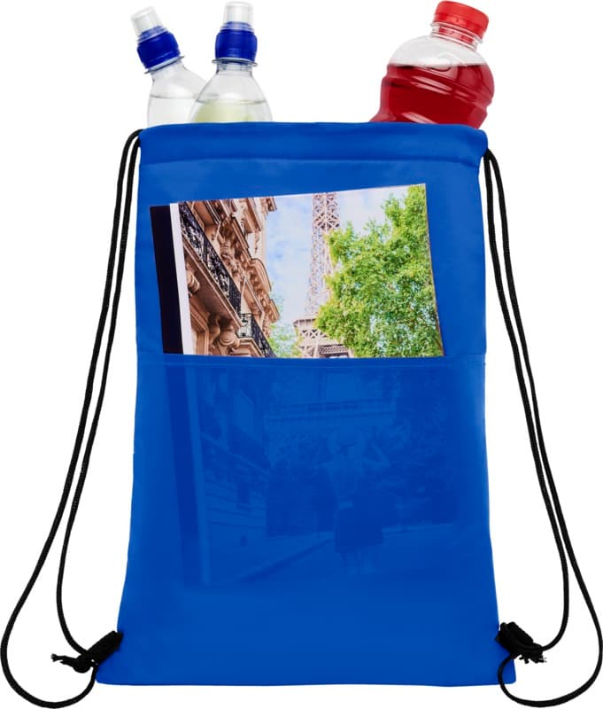 Oriole 12-can drawstring cooler bag 5L 12