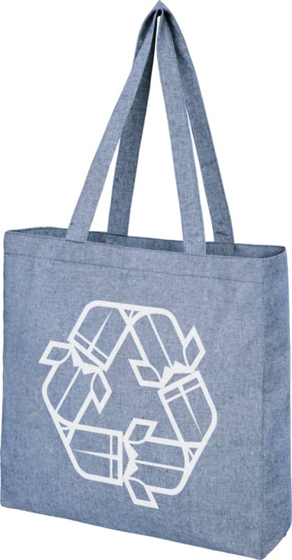Pheebs 210 g/m² recycled gusset tote bag 13L 8