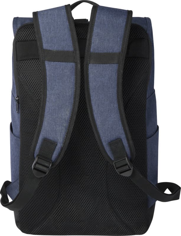 Libra 15.6" GRS recycled roll-up laptop backpack 12L 8