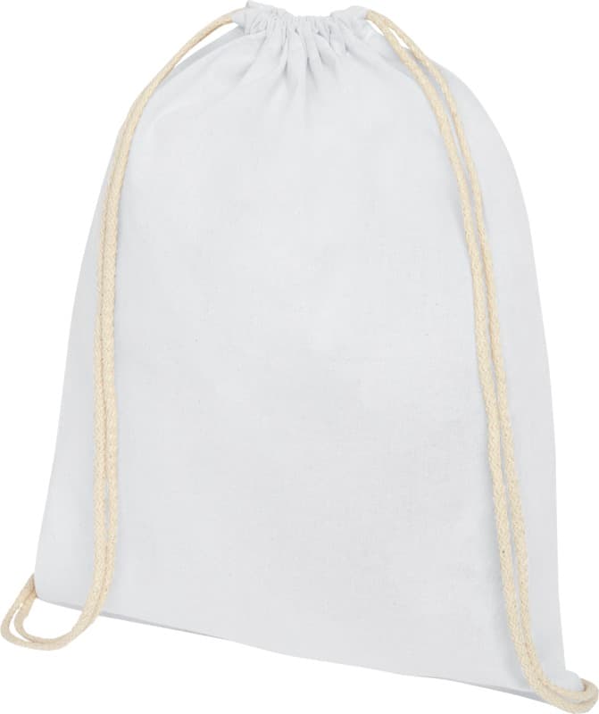 Oregon 140 g/m² cotton drawstring bag 5L 1