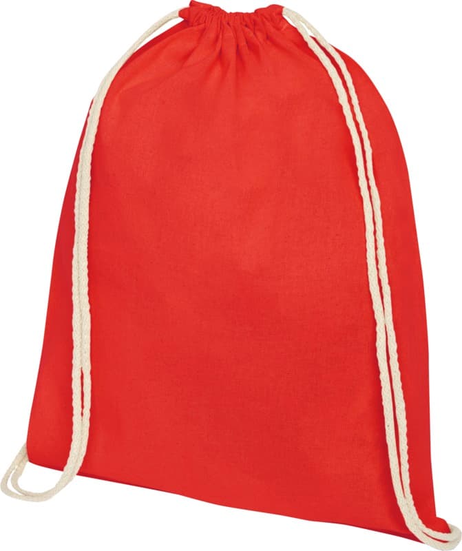 Oregon 140 g/m² cotton drawstring bag 5L 9