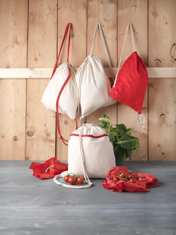 Oregon 140 g/m² cotton drawstring bag 5L 11