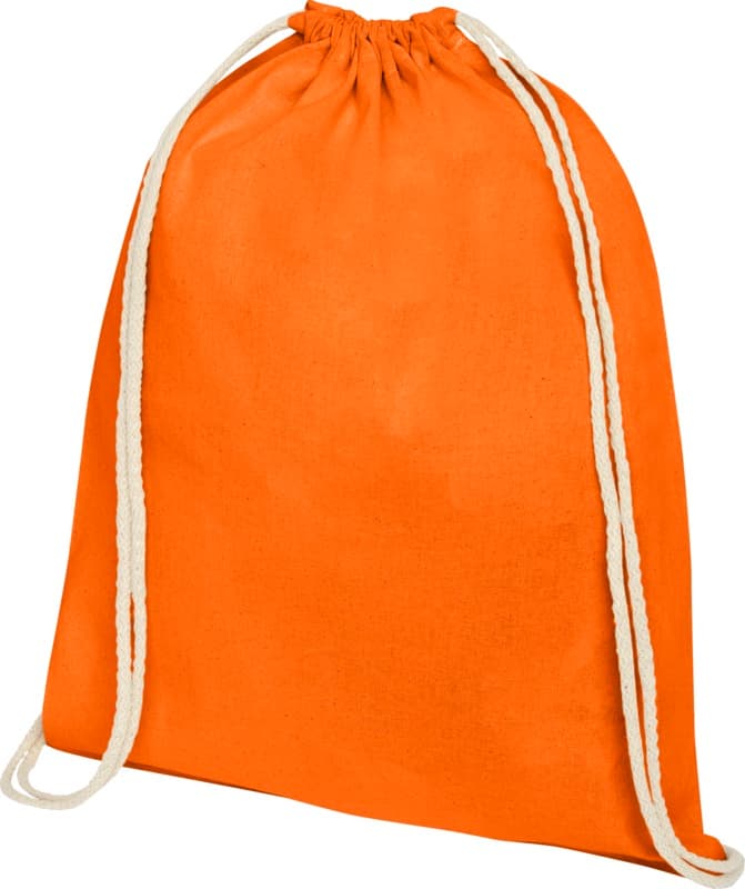 Oregon 140 g/m² cotton drawstring bag 5L 13