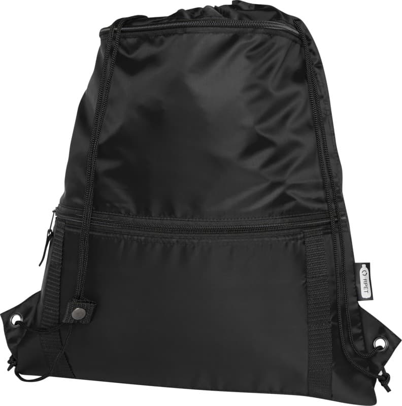 Adventure recycled insulated drawstring bag 9L 1