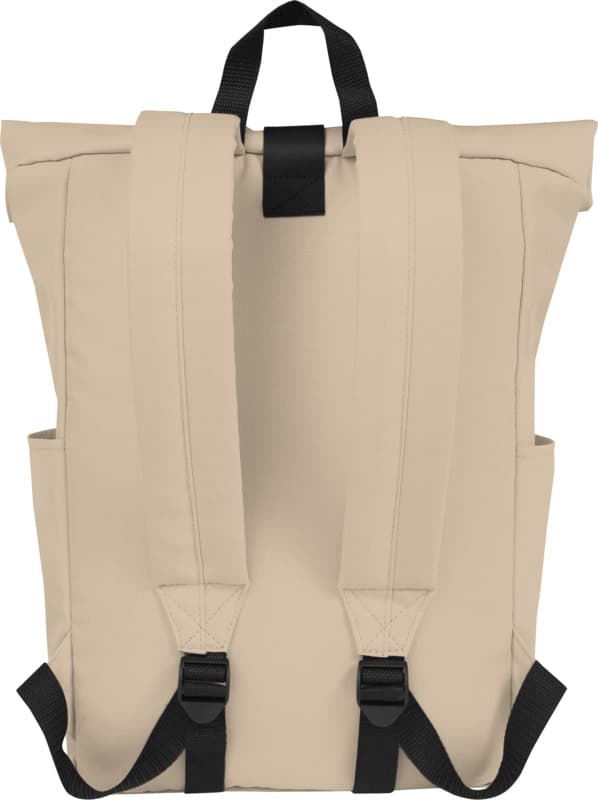 Byron 15.6" GRS RPET roll-top backpack 18L 3