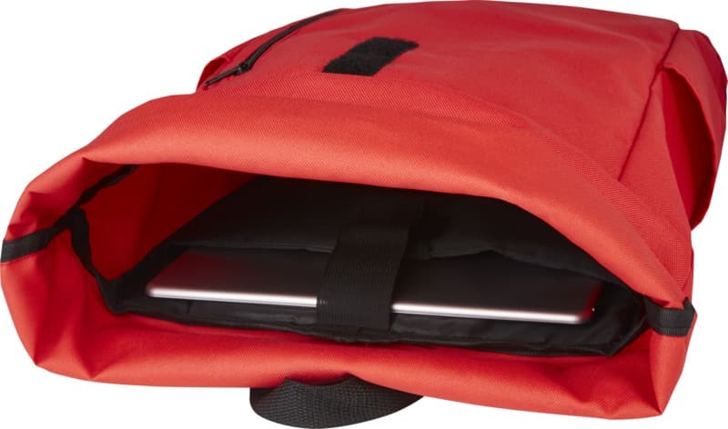 Byron 15.6" GRS RPET roll-top backpack 18L 15