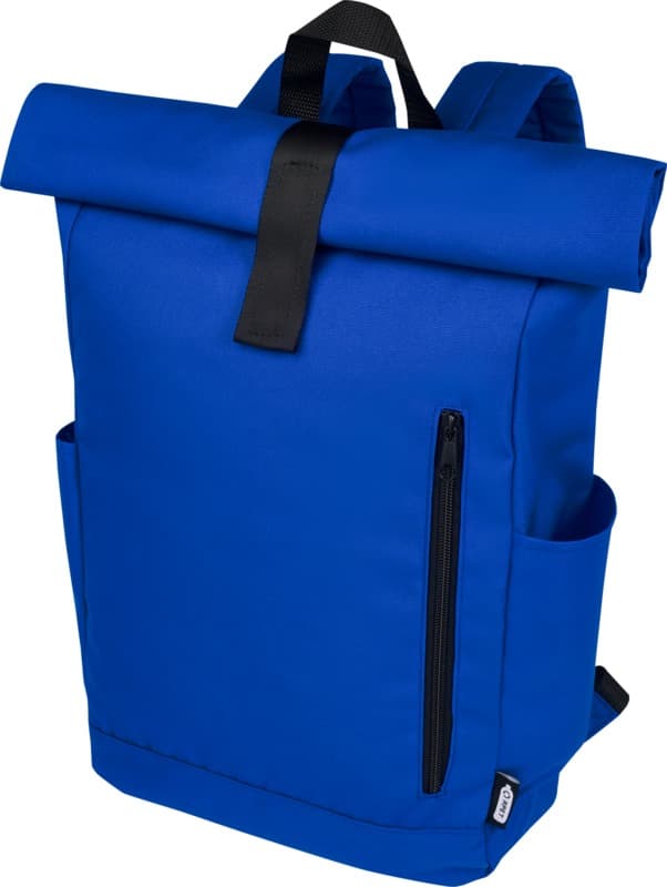 Byron 15.6" GRS RPET roll-top backpack 18L 36