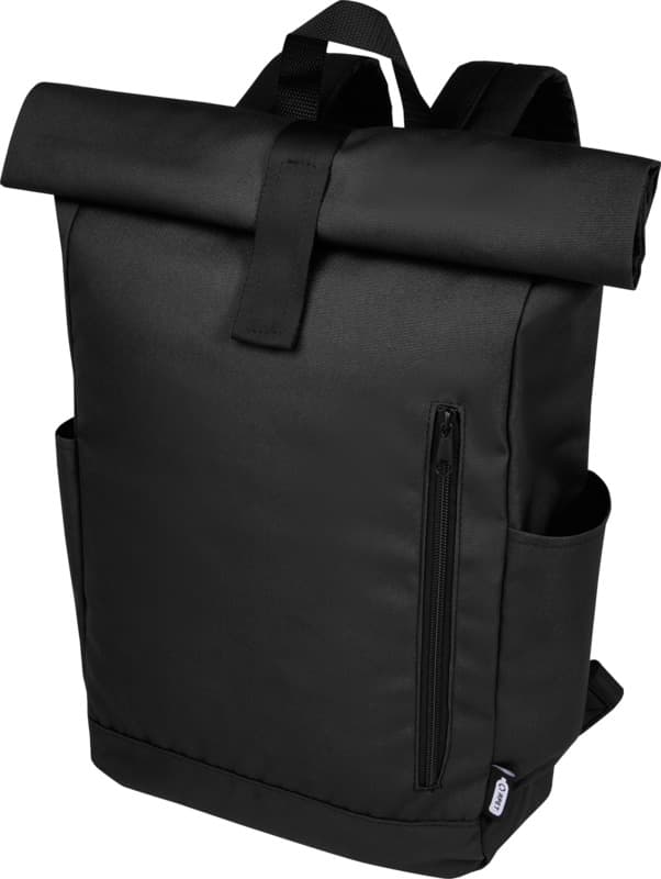 Byron 15.6" GRS RPET roll-top backpack 18L 67
