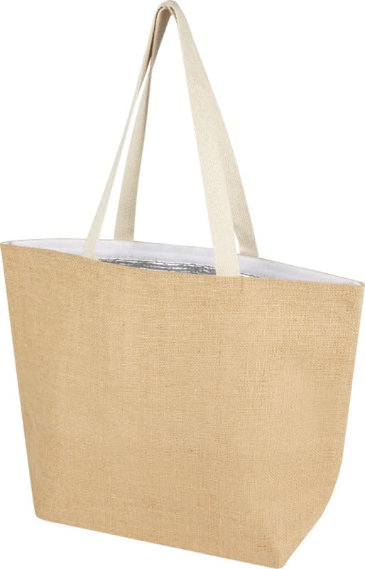 Juta 300 g/m² jute cooler tote bag 12L 1