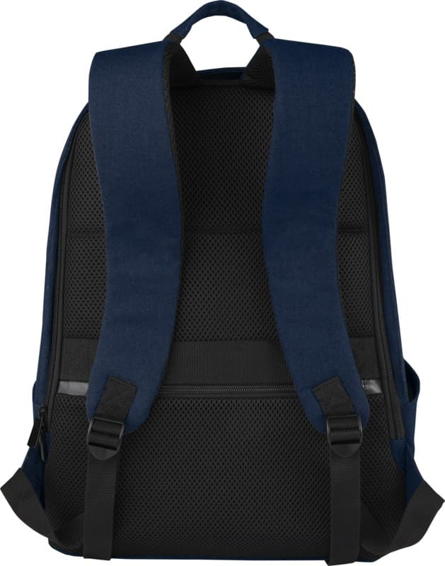 Joey 15.6" GRS recycled canvas anti-theft laptop backpack 18L 11