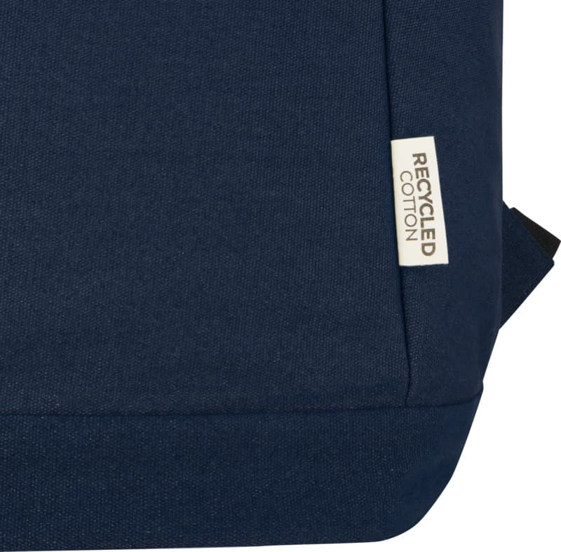 Joey 15.6" GRS recycled canvas anti-theft laptop backpack 18L 15