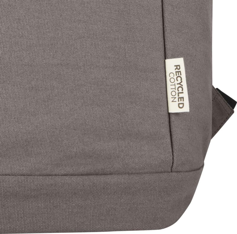 Joey 15.6" GRS recycled canvas anti-theft laptop backpack 18L 23