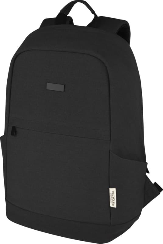 Joey 15.6" GRS recycled canvas anti-theft laptop backpack 18L