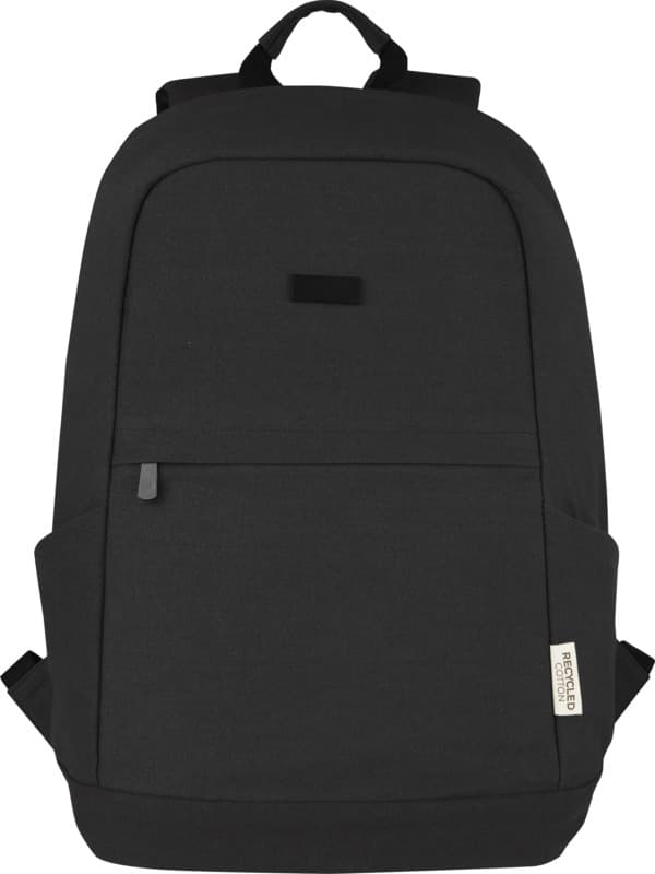 Joey 15.6" GRS recycled canvas anti-theft laptop backpack 18L 2