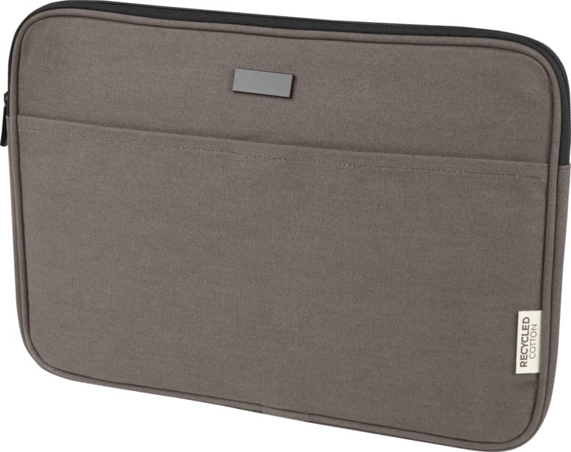 Joey 14" GRS recycled canvas laptop sleeve 2L 15