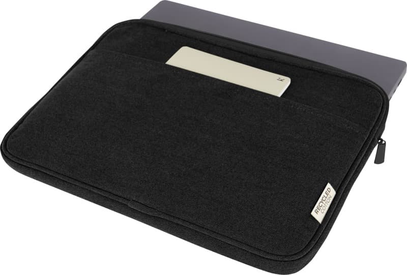 Joey 14" GRS recycled canvas laptop sleeve 2L 4