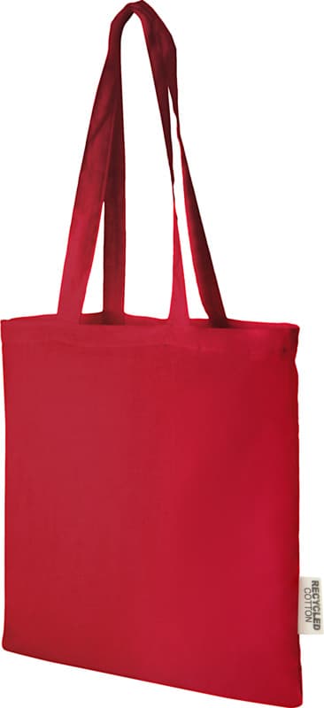 Madras 140 g/m2 GRS recycled cotton tote bag 7L 26