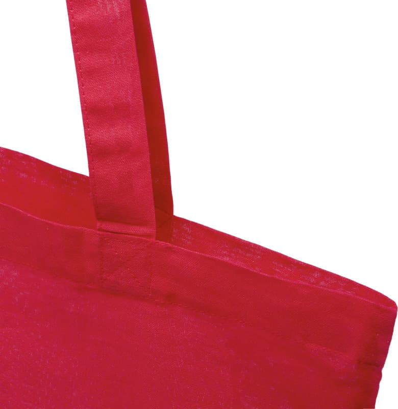 Madras 140 g/m2 GRS recycled cotton tote bag 7L 29
