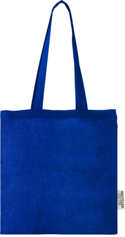 Madras 140 g/m2 GRS recycled cotton tote bag 7L 22