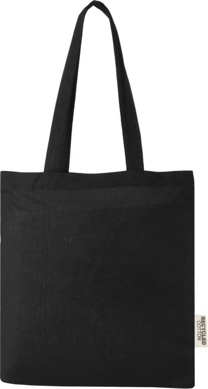 Madras 140 g/m2 GRS recycled cotton tote bag 7L 7